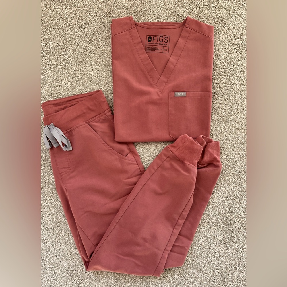 Figs Mauve Pink Scrub Set (XXS Catarina, XXSP Zamoras) - Original Release